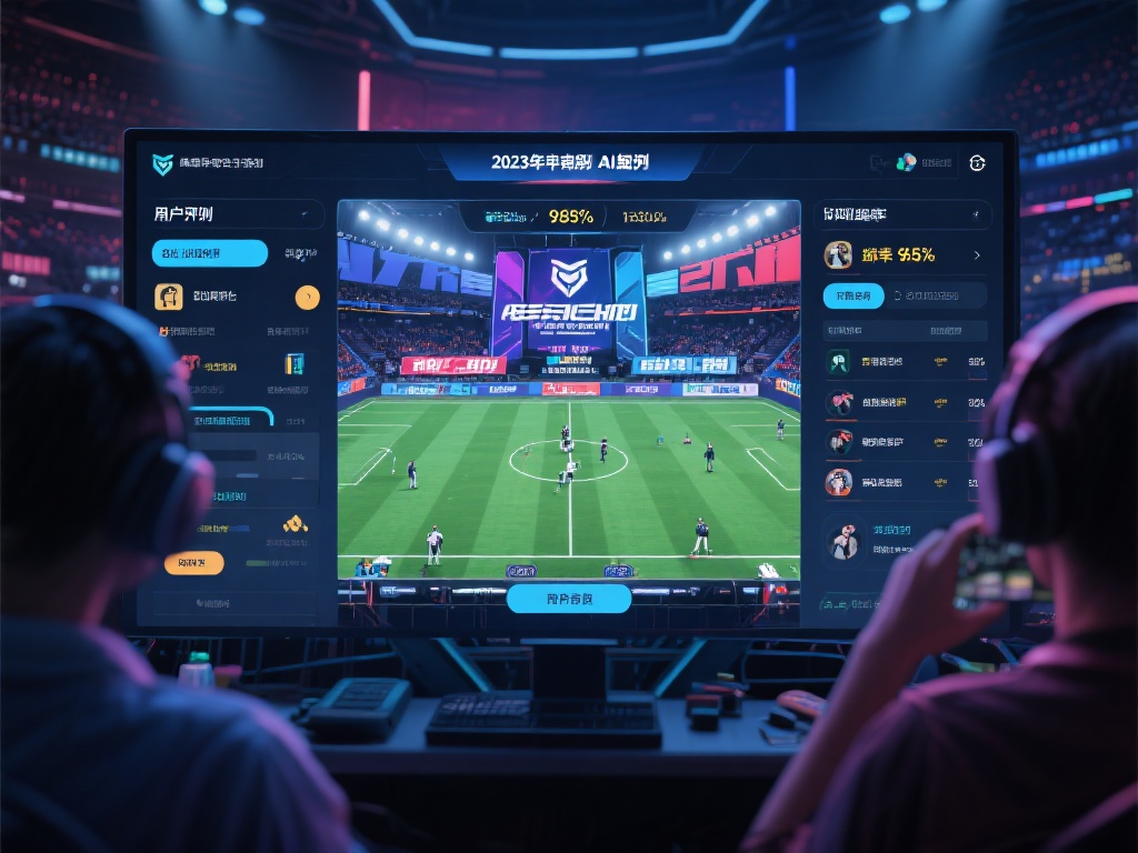 以2023年某电竞赛事为例，平台通过AI算法为用户